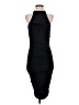 Venus Solid Black Cocktail Dress Size S - photo 1