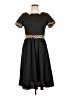 Unbranded 100% Polyester Animal Print Black Casual Dress Size L - photo 1
