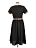 Unbranded 100% Polyester Animal Print Black Casual Dress Size L - photo 2