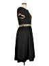 Unbranded 100% Polyester Animal Print Black Casual Dress Size L - photo 4