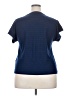 Ellen Tracy Blue Short Sleeve Top Size XXL - photo 2