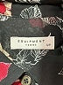 Equipment 100% Silk Floral Black Long Sleeve Silk Top Size S - photo 7