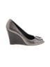 Tory Burch Silver Wedges Size 10 1/2 - photo 1