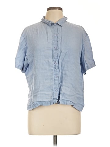 Eileen Fisher Short Sleeve Blouse (view 1)