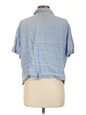 Eileen Fisher Short Sleeve Blouse (view 2)