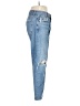 AGOLDE Hearts Blue Jeans Size 28 waist - photo 4