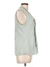 Kasper 100% Polyester Green Sleeveless Blouse Size L - photo 4