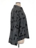 Rafaella 100% Polyester Print Gray 3/4 Sleeve Blouse Size XL - photo 4