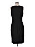 J.Crew 100% Polyester Solid Black Cocktail Dress Size 8 - photo 2