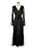 Bar III 100% Polyester Stars Black Cocktail Dress Size S - photo 1