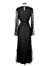 Bar III 100% Polyester Stars Black Cocktail Dress Size S - photo 2