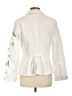 Boston Proper Floral White Blazer Size 12 - photo 2