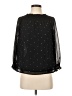 MICHAEL Michael Kors 100% Polyester Black 3/4 Sleeve Blouse Size XS - photo 1