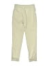 Active by Old Navy Solid Ivory Track Pants Size 10 - photo 2