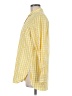 Tribal Checkered-gingham Yellow Long Sleeve Button-Down Shirt Size M - photo 5