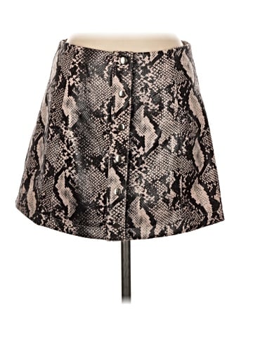 Urban Outfitters Faux Leather Skirt (view 1)