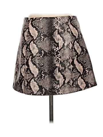 Urban Outfitters Faux Leather Skirt (view 2)