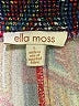 Ella Moss 100% Rayon Print Purple Shorts Size L - photo 3