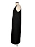 Unbranded Solid Black Casual Dress Size XS - photo 5