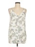 Ann Taylor LOFT 100% Polyester Ivory Sleeveless Blouse Size M - photo 1