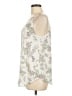 Ann Taylor LOFT 100% Polyester Ivory Sleeveless Blouse Size M - photo 5