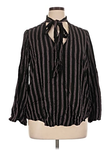 Melissa McCarthy Seven7 Long Sleeve Blouse (view 1)