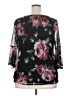 Naif Black 3/4 Sleeve Blouse Size 3X - photo 2