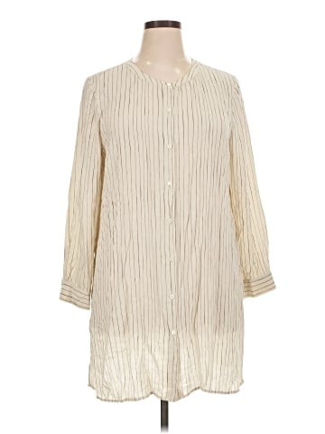 Eileen Fisher 3/4 Sleeve Silk Top (view 1)