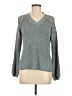 Hem & Thread Teal Pullover Sweater Size M - photo 1