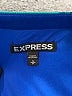 Express 100% Polyester Chevron-herringbone Blue Cocktail Dress Size S - photo 7
