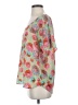 Ella Moss 100% Silk Pink Short Sleeve Silk Top Size S - photo 5