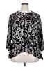 Alex Evenings 100% Polyester Floral Black Blazer Size 3X - photo 1