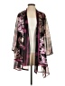 Travelers by Chico's 100% Polyester Purple Kimono Size Sm (0) - photo 1