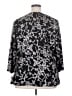 Alex Evenings 100% Polyester Floral Black Blazer Size 3X - photo 2