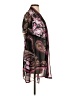 Travelers by Chico's 100% Polyester Purple Kimono Size Sm (0) - photo 4