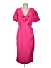 Alexia Admor Pink Cocktail Dress Size L - photo 1