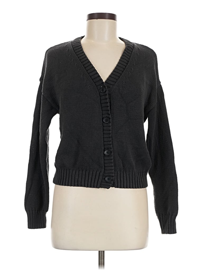 Pre-owned Gap Cardigan Sweater In Black
