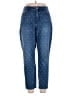 Talbots Polka Dots Blue Jeans Size 14 - photo 1