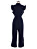 Shein Solid Blue Jumpsuit Size 12 - photo 2