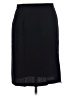 Escada Solid Black Wool Skirt Size EU 40 / US 10 - photo 1