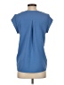 Maison d' Amelie Blue Short Sleeve Blouse Size XS - photo 2