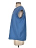 Maison d' Amelie Blue Short Sleeve Blouse Size XS - photo 5