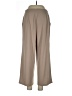 Adrienne Vittadini Solid Tan Dress Pants Size L - photo 2