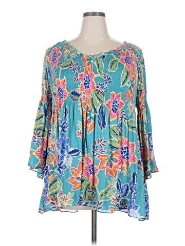 Spense 3/4 Sleeve Blouse (view 1)
