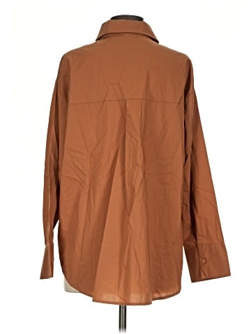 MIOU MUSE Long Sleeve Button-Down Shirt (view 2)