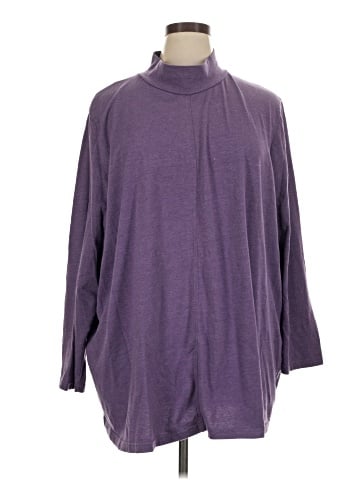 Woman Within Long Sleeve Turtleneck (view 1)