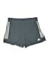 Adidas 100% Polyester Gray Athletic Shorts Size XL - photo 1