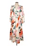 Unbranded Print Ivory Casual Dress Size L - photo 1