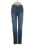 Ann Taylor LOFT Polka Dots Blue Jeans Size 25 waist - photo 1
