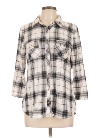 Eden & Olivia 3/4 Sleeve Blouse (view 1)